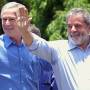 Presidents Bush and Lula from the US and Brazil
