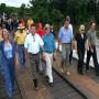 Colniza (Mato Grosso, Brazil) residents inaugurate new bridge