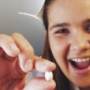 Brazilian woman takes birth-control pill