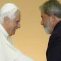 Pope Benedict XVI meets Brazilian President Lula