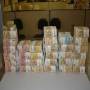 Pile of money: picture was leaked from Brazil's federal police