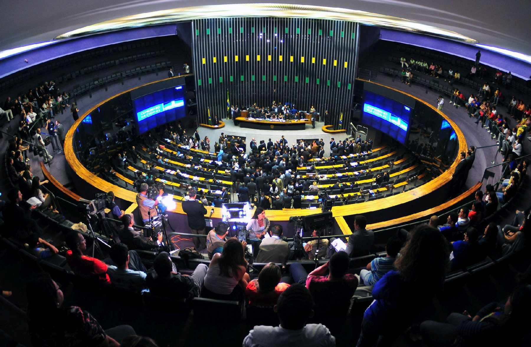 A meeting of Brazil's House of Representatives - EBC