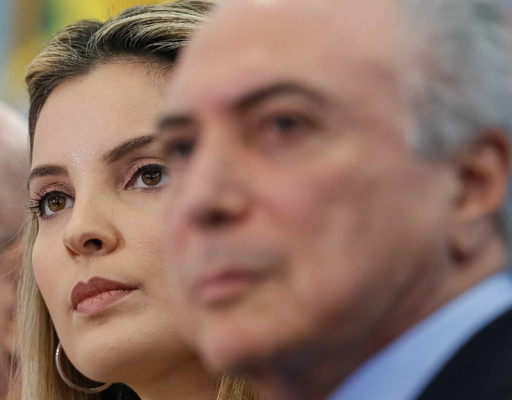 Brazilian First Lady Marcela Temer and her husband - Beto Barata/PR