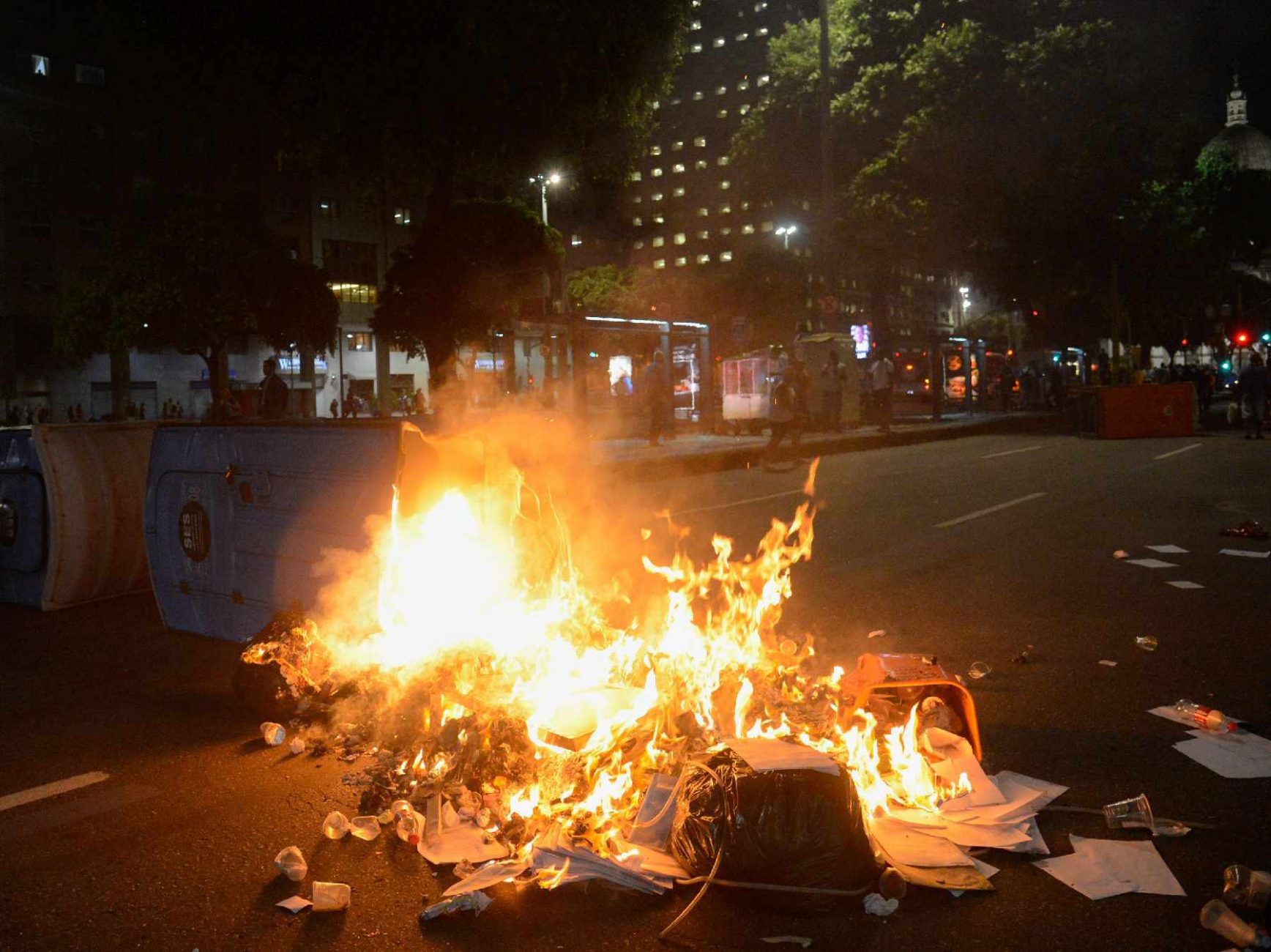 Protest in Rio against government's reforms - Fernando Frazão/ABr