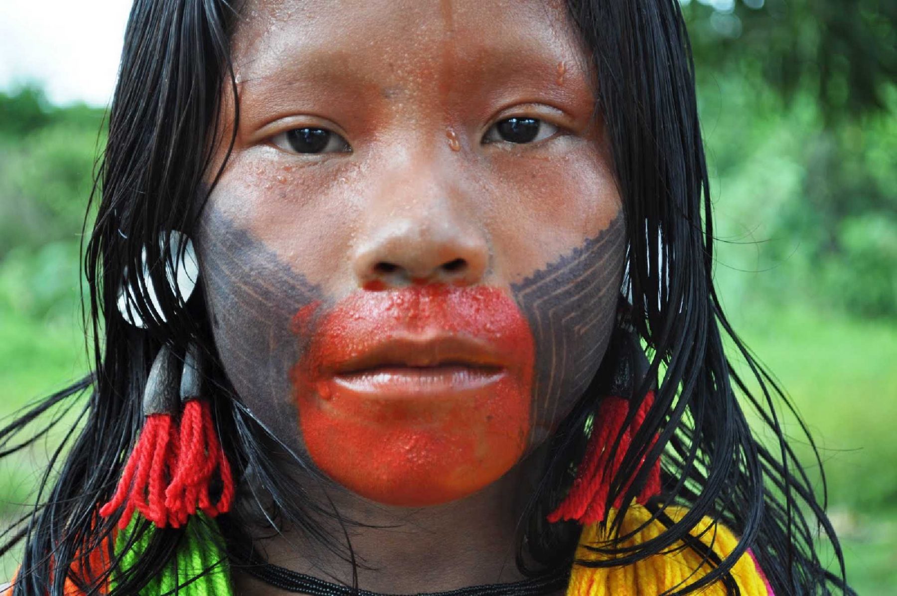 A Kayapó Mekrãgnoti child - Photo: Frederico Fankhauser