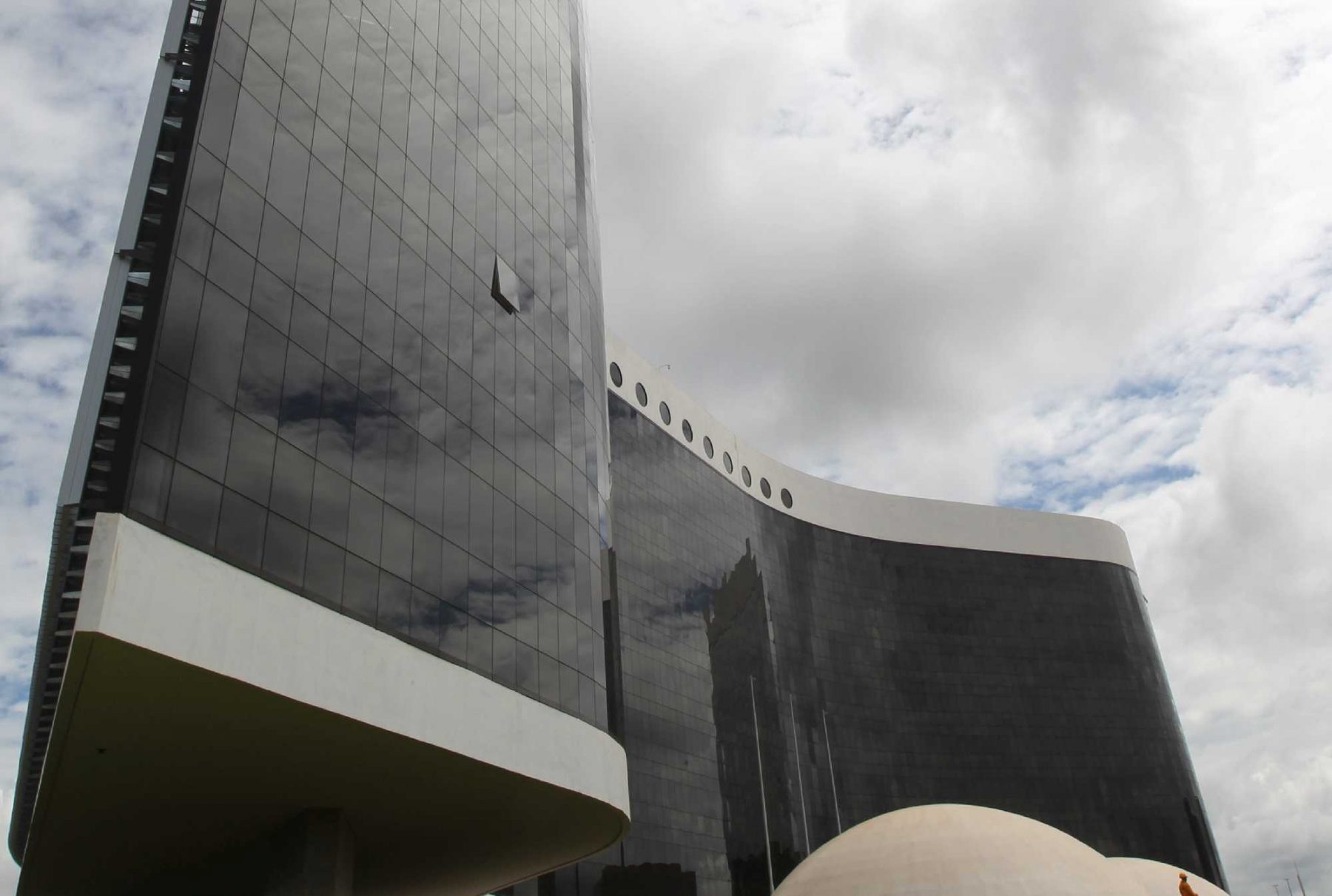 Supreme Electoral Tribunal (TSE) building in Brazilian capital Brasília