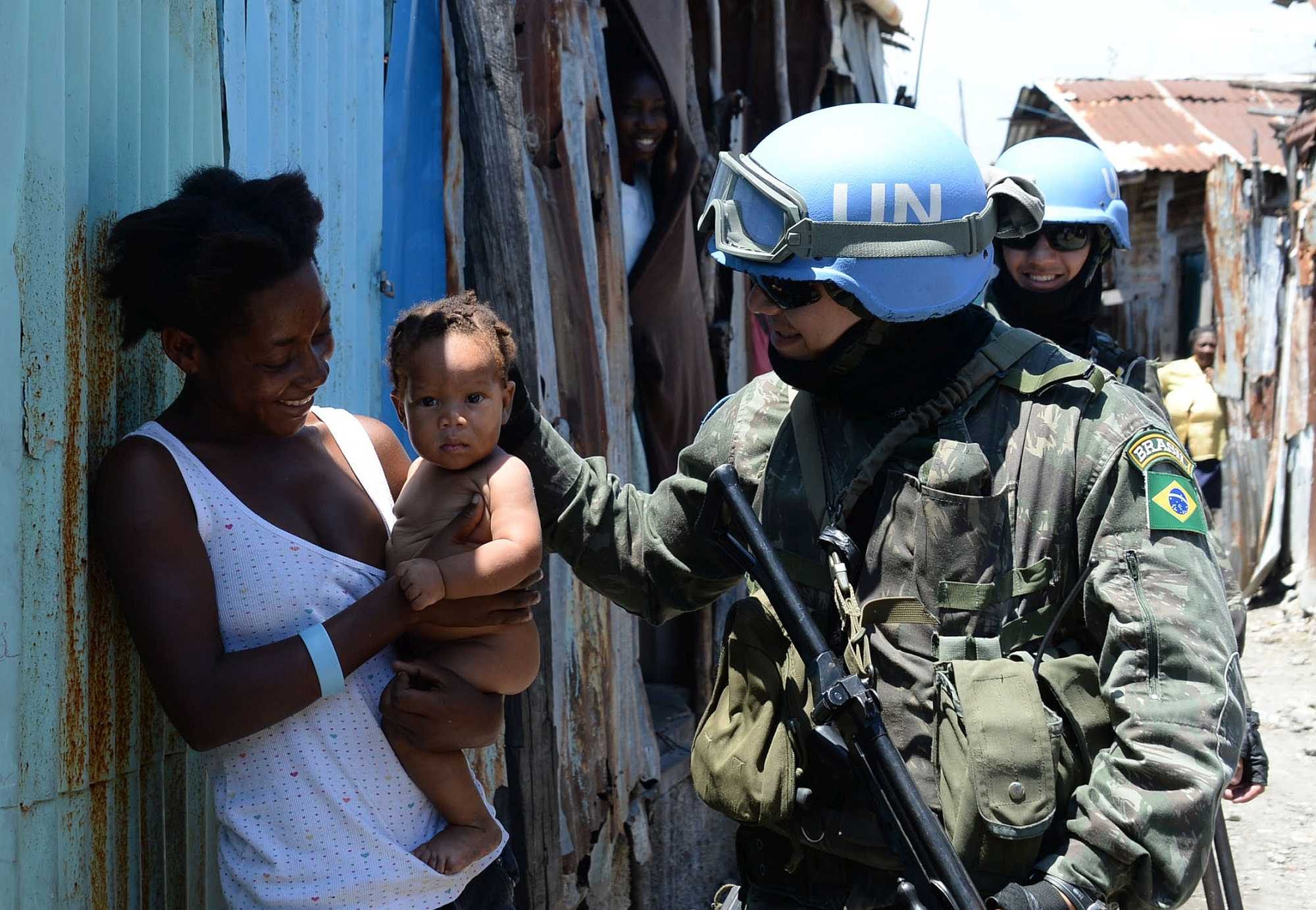 Brazilian troops in Haiti - Photo: Marcio Schiavon
