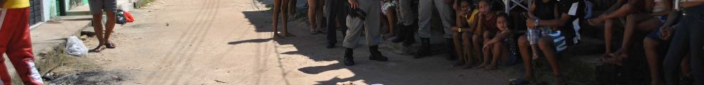 Victim was killed in the street in Alagoas state - Photo: Alagoas 24 Horas
