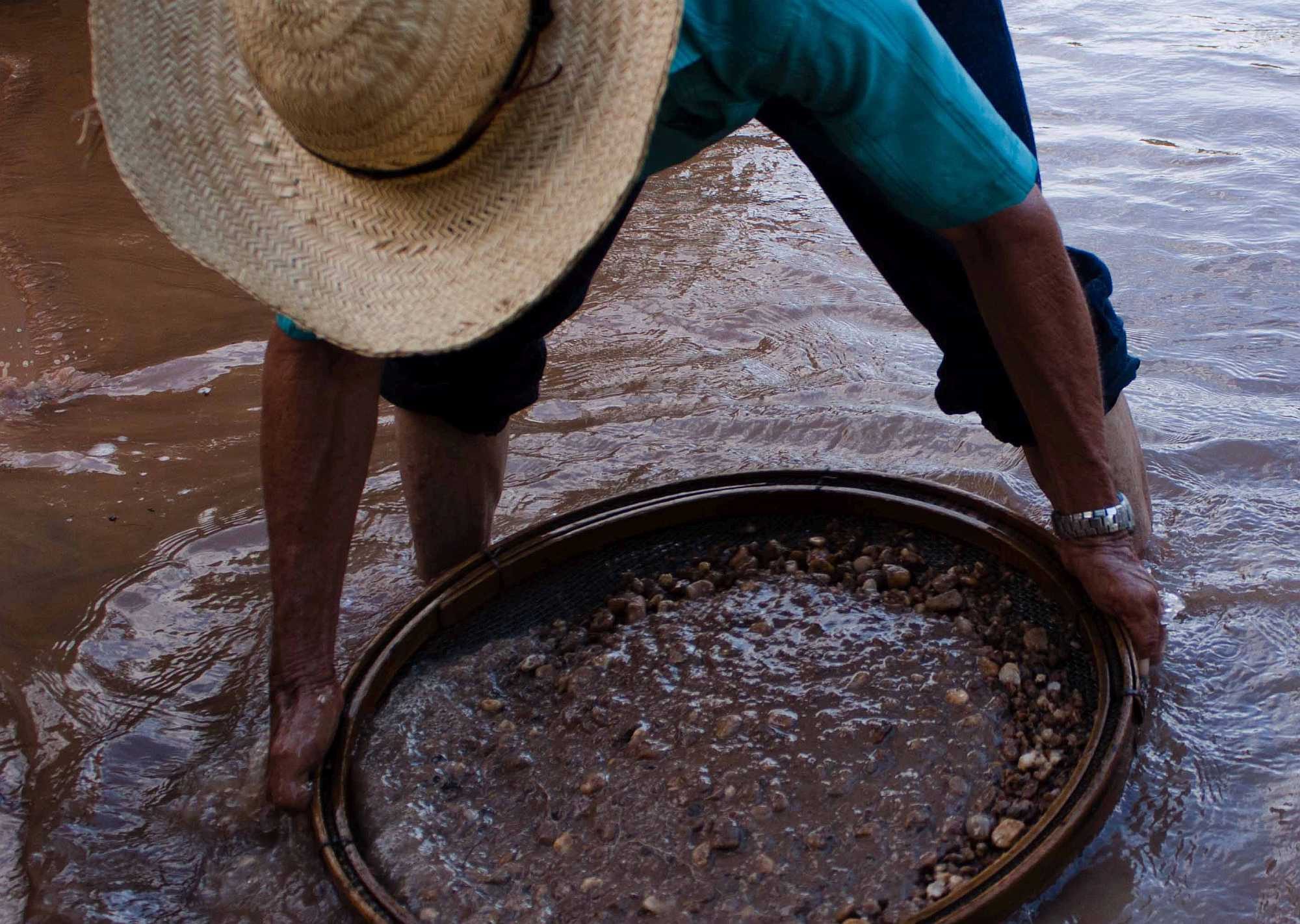 A Brazilian miner