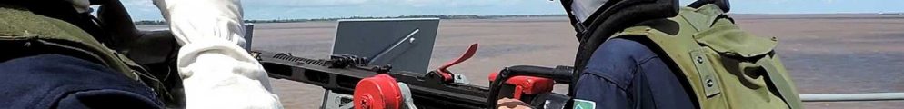 Operation Ribeirex is held annually by the Brazilian Navy - Seaman Jhoni Saulo da Silva Guimarães, Brazilian Navy