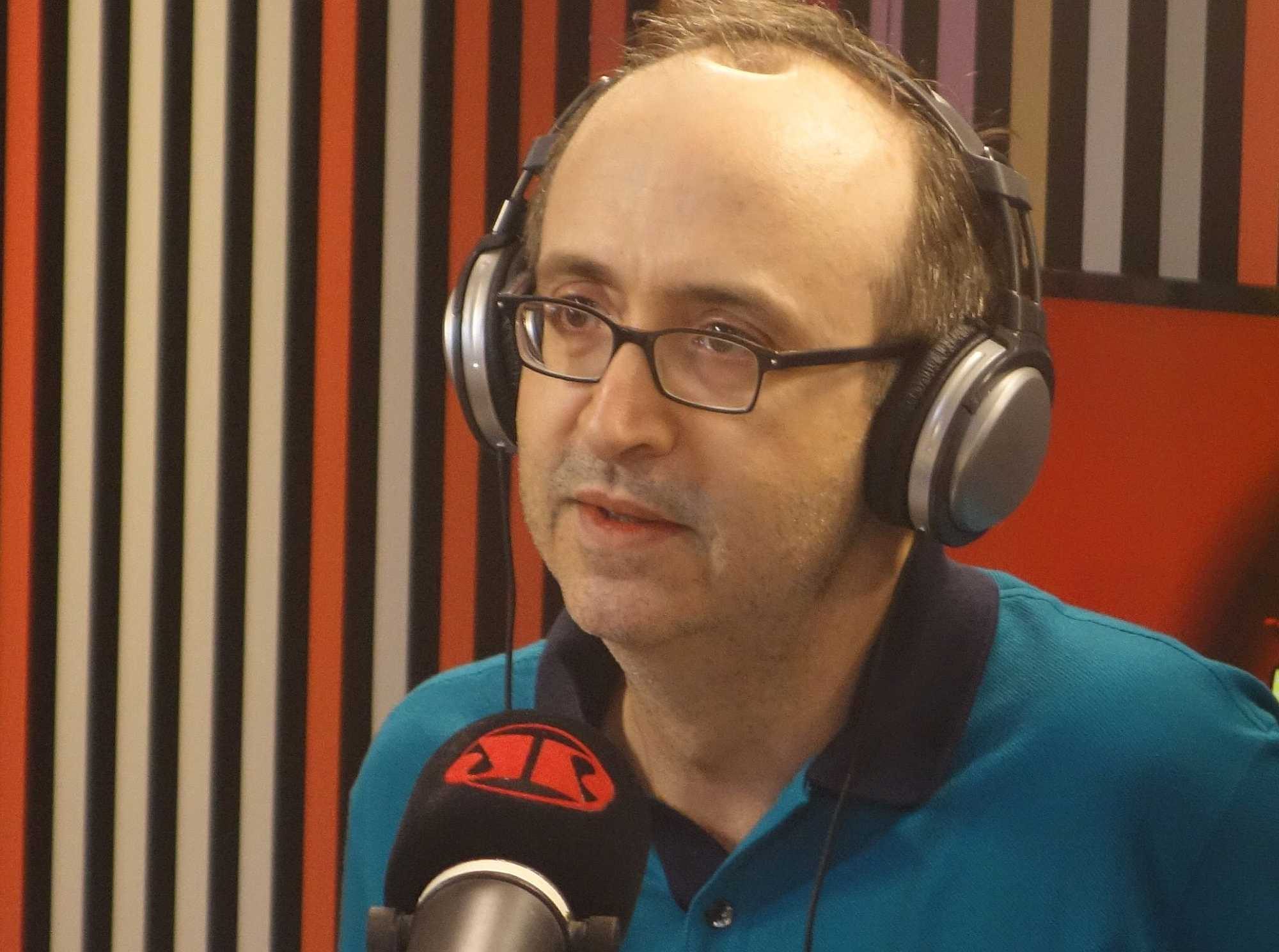 Brazilian journalist Reinaldo Azevedo - Jovem Pan