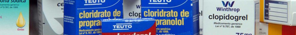 Generics have special packaging in Brazil - Photo by ABr