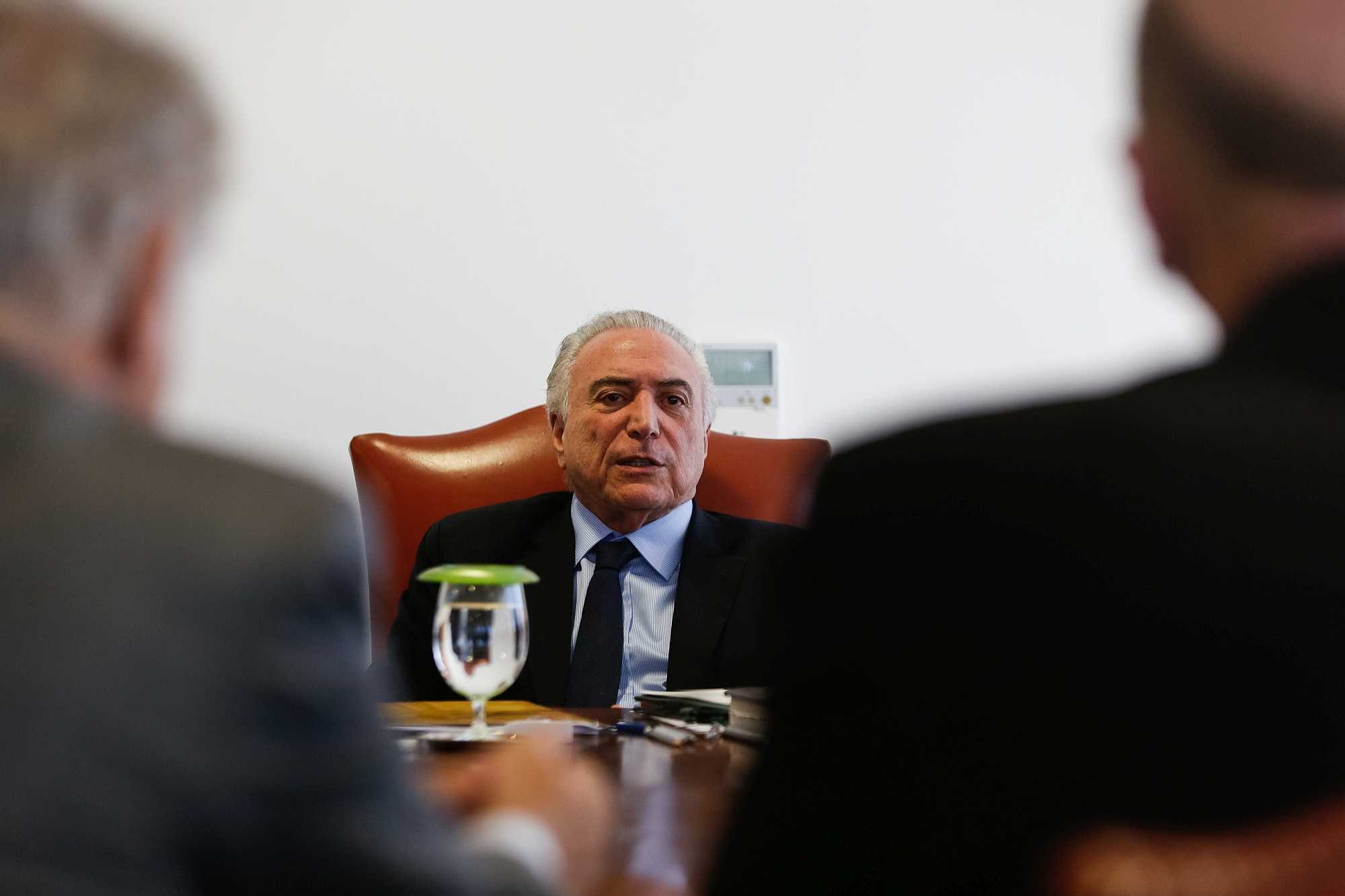 Temer meet with the leaders of his political allies in Congress - Marcos Corrêa/PR