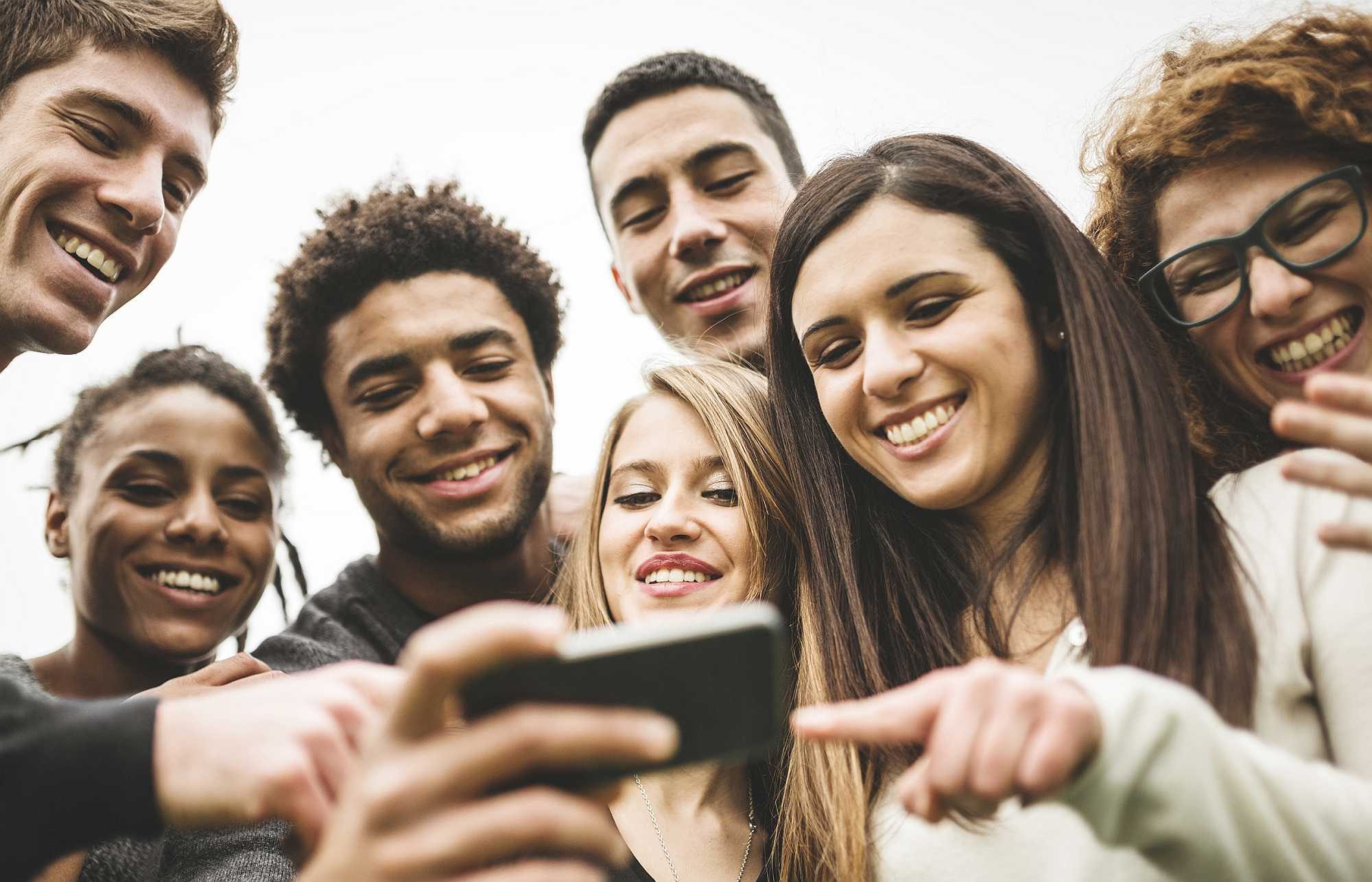 A group of Brazilian friends.