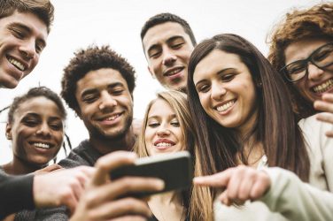 A group of Brazilian friends.