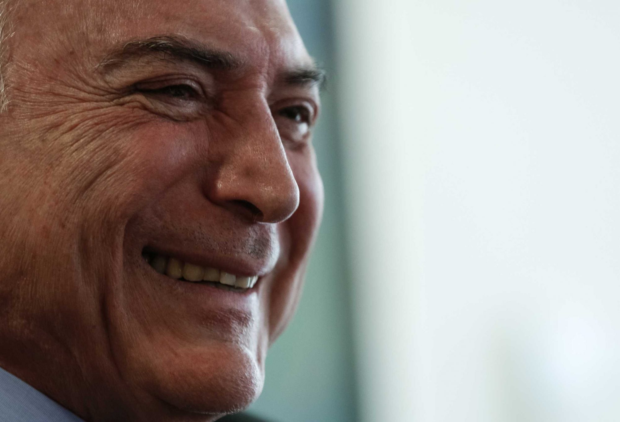 IMichel Temer, during interview to daily newpaper Estadão / Marcos Corrêa/PR