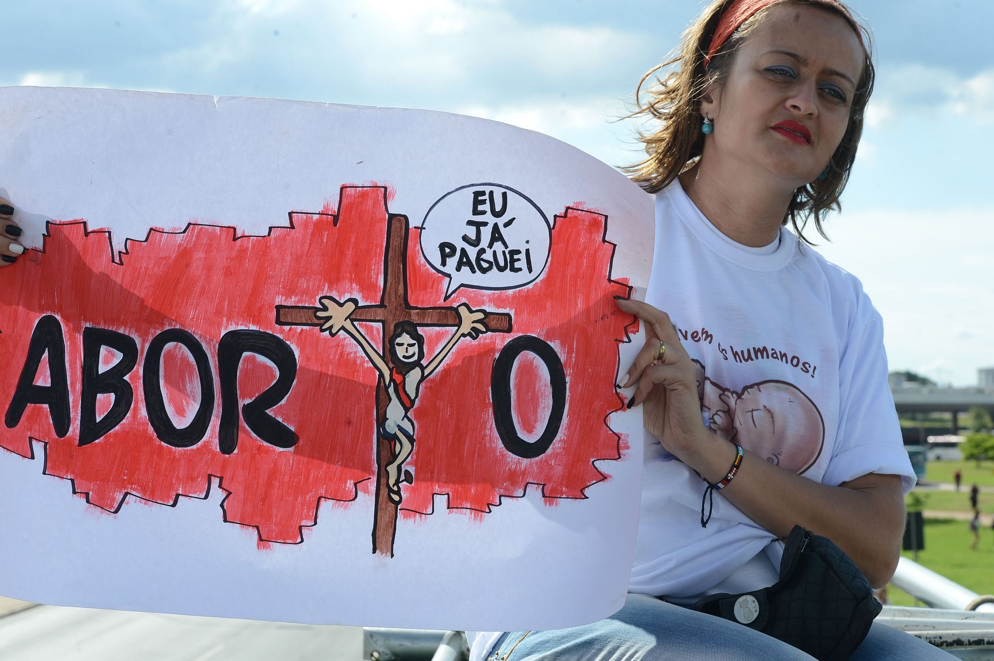 March against abortion in Brasília - Valter Campanato/ABr
