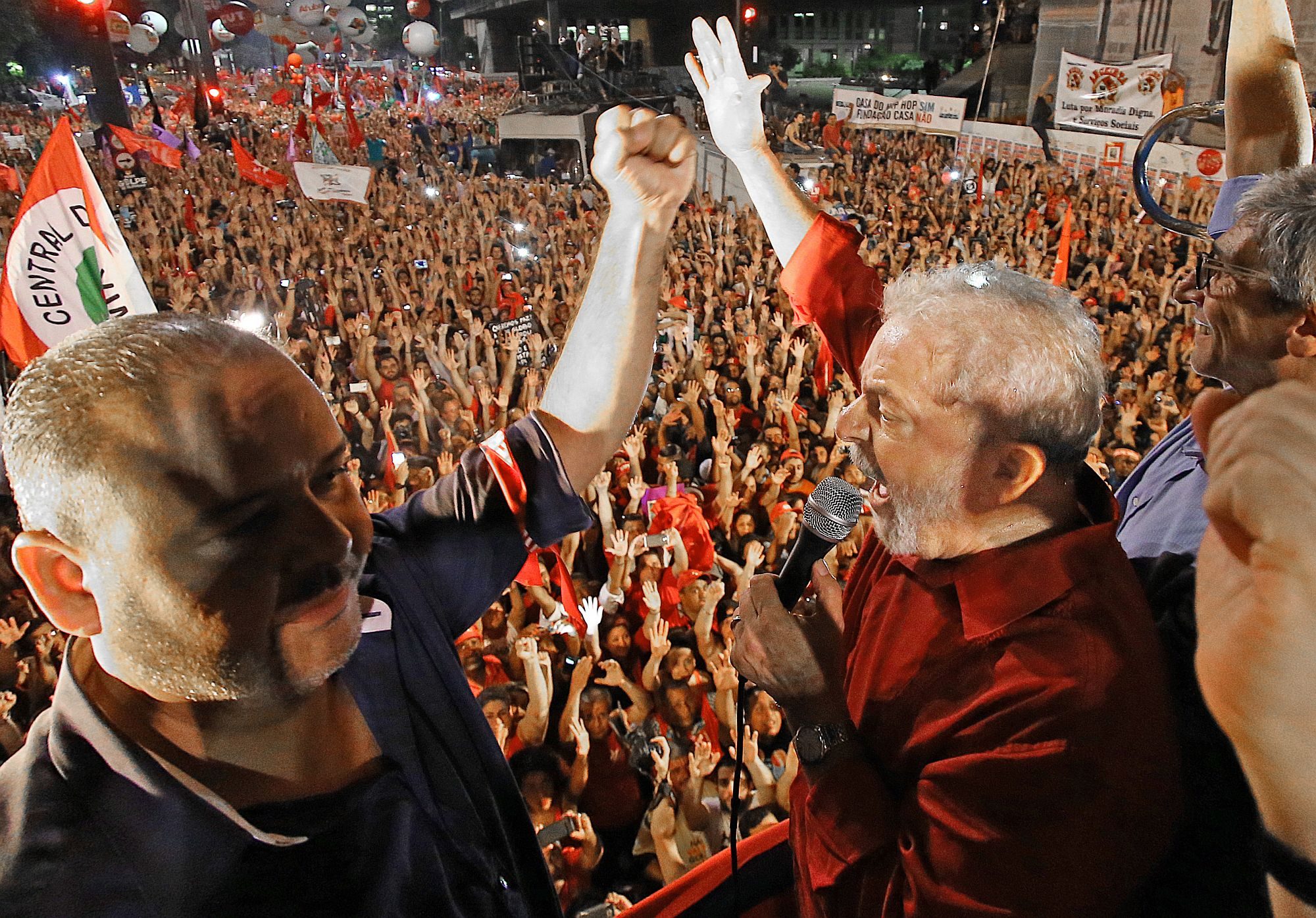 Lula, during act in defense of democracy - Ricardo Stuckert/ Instituto Lula