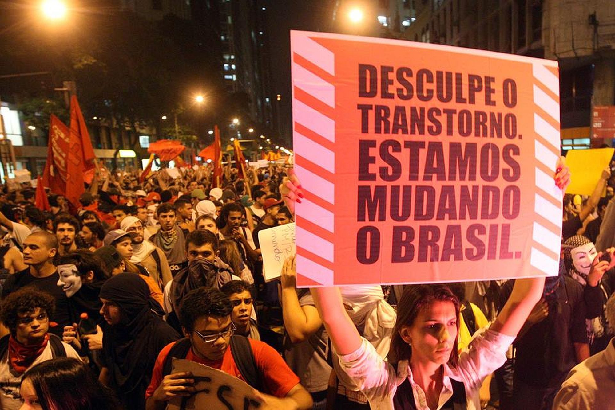 Street protests in Brazil