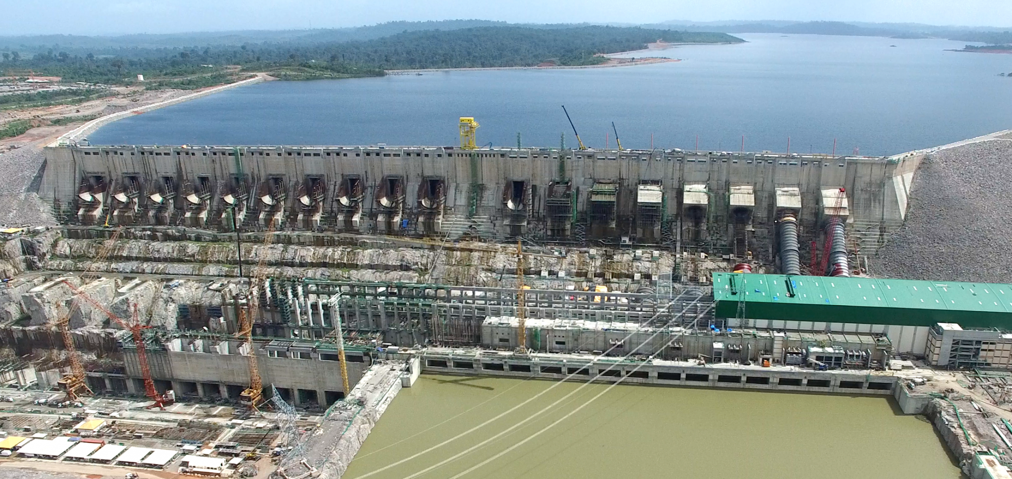 Aerial view of Belo Monte dam, in Pará state - Photo: Osvaldo de Lima