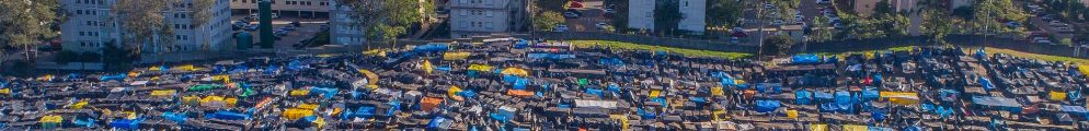 About 8.000 homeless families invaded private lot in São Bernardo do Campo, São Paulo - Photo: MTST