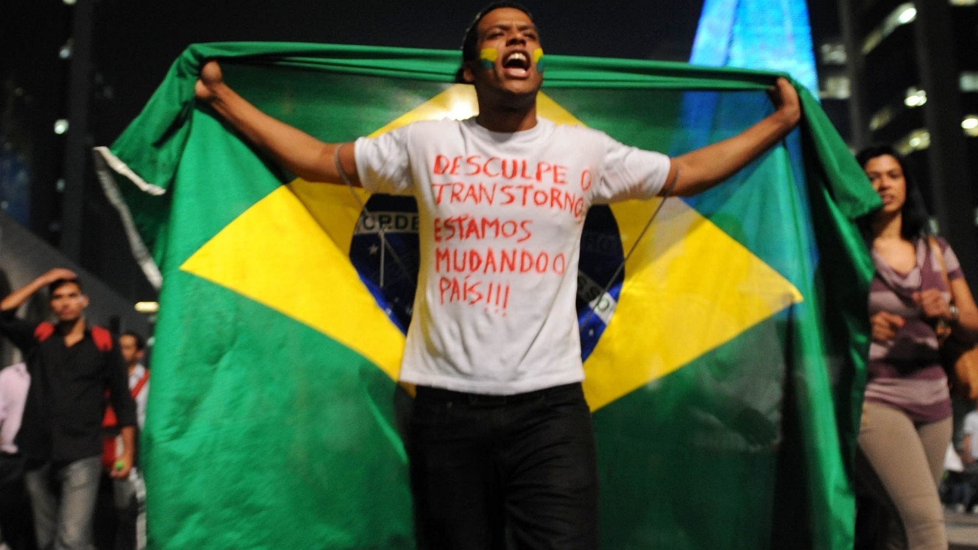 Excuse us for the mess. We're changing the country.