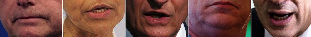 Brazil's presidential candidates: Jair Bolsonaro, Marina Silva, Geraldo Alckmin, Ciro Gomes, Fernando Haddad
