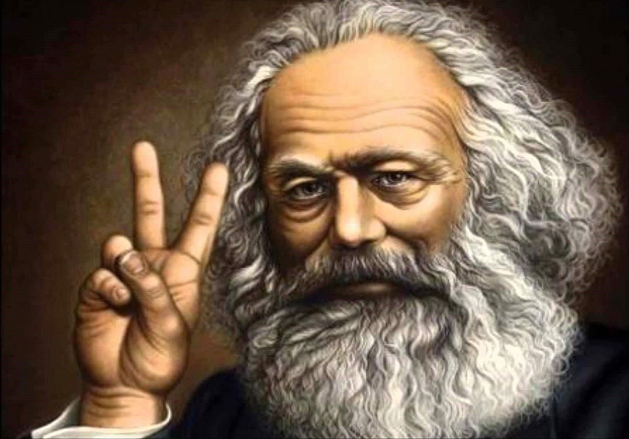 Karl Marx (1818-1883), philosopher, author, social theorist, and economist.