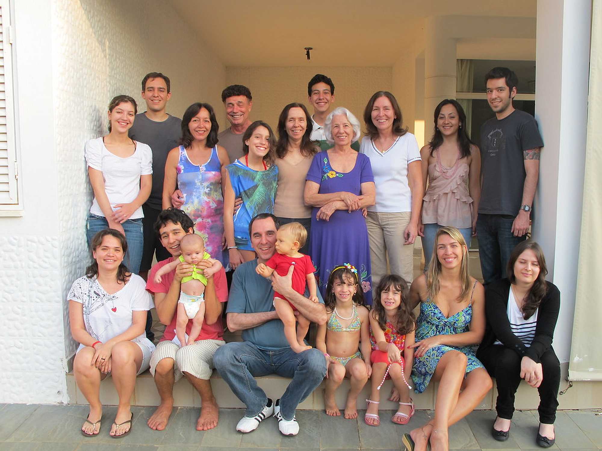 A typical Brazilian family