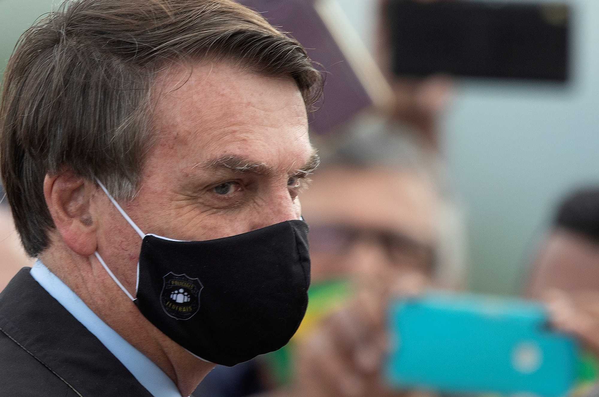 Brazilian president, Jair Bolsonaro. Photo by Joedson Alves/EPA-EFE