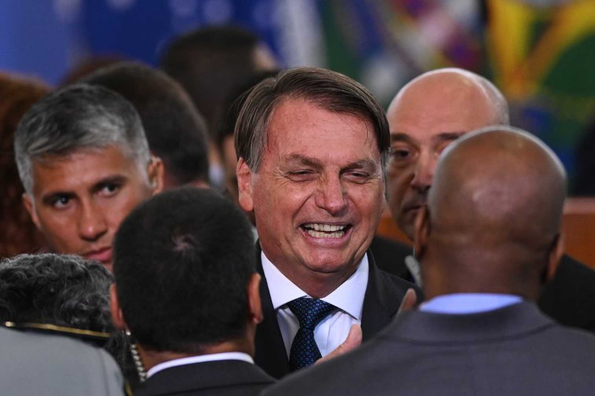 Brazil's president Jair Bolsonaro - Andre Borges/NurPhoto/PA Images