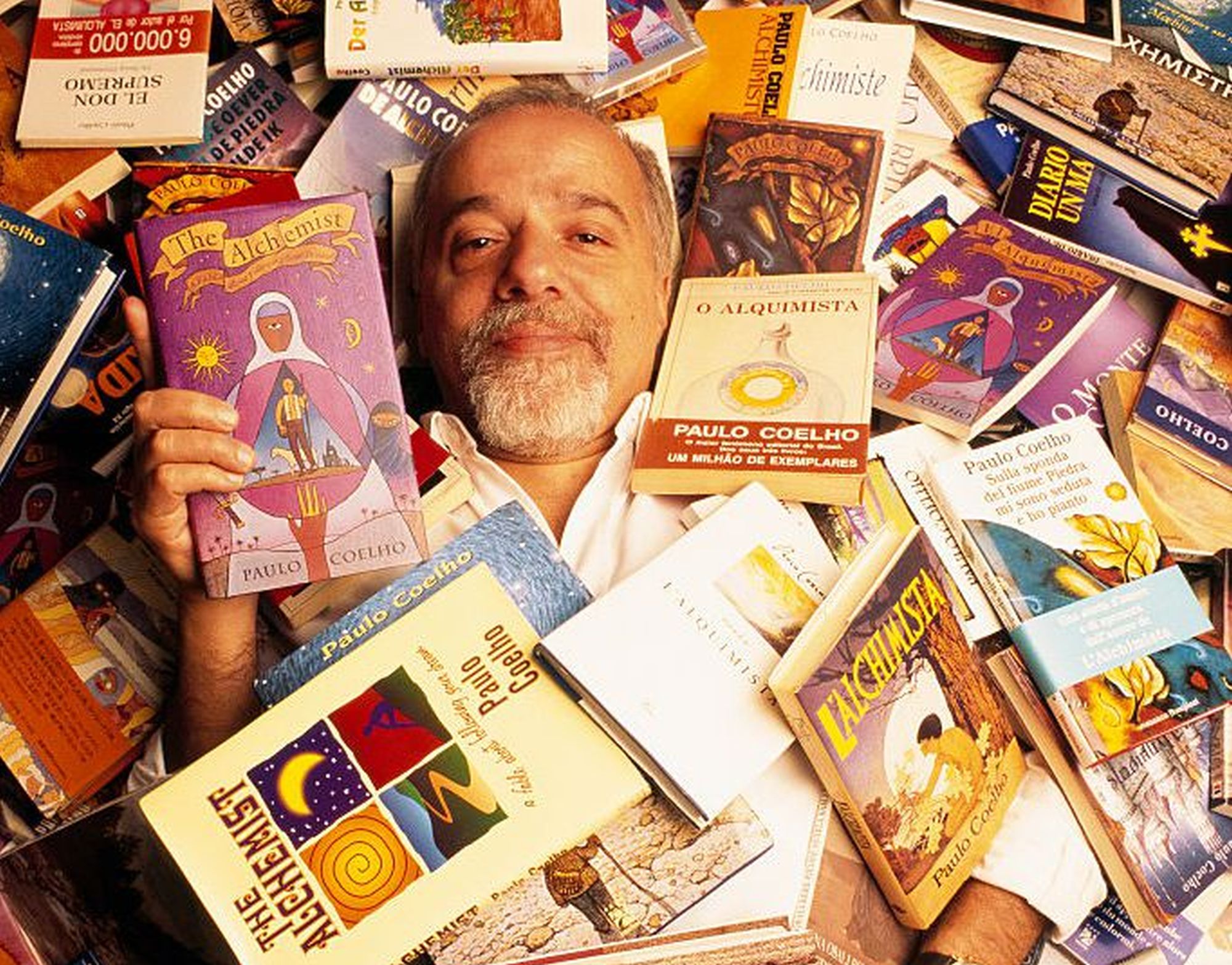 Paulo Coelho is an international literary star