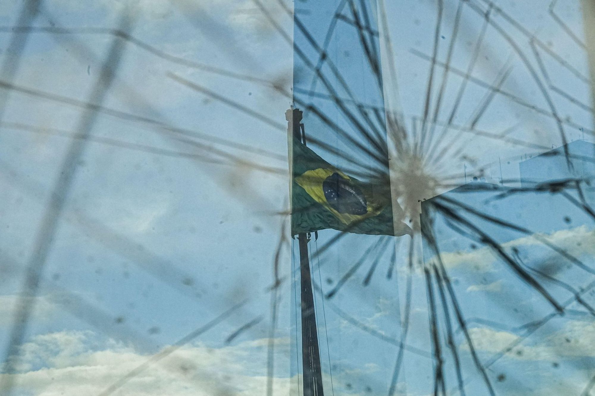 Supreme Court (STF), in Brasilia, Brazil, after depredation suffered during attack by Bolsonaro fans. ZUMA Press, Inc. / Alamy Stock Photo