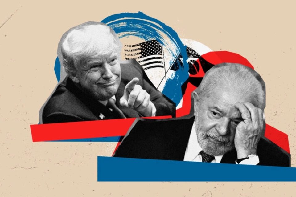 American President, Donald Trump and Brazilian President Lula da Silva